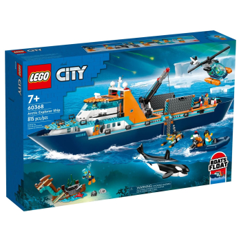 LEGO City 60368 Łódź badacza Arktyki
