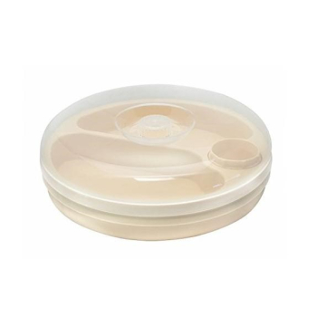 Talerz utrzymujący cieplo z pokrywką