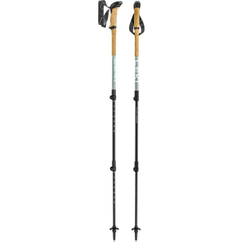 Kije trekkingowe LEKI MAKALU LITE, 90-125cm szaro-zielone
