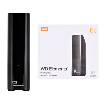 Dysk zewnętrzny HDD WD Elements Desktop 6TB 3.5 Black