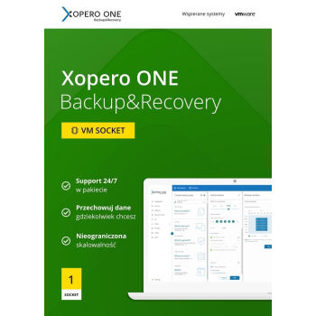 Xopero ONE Lifetime 1x Virtual Agent Per Socket + Maintanance & Support Standard - Renewal 3 years
