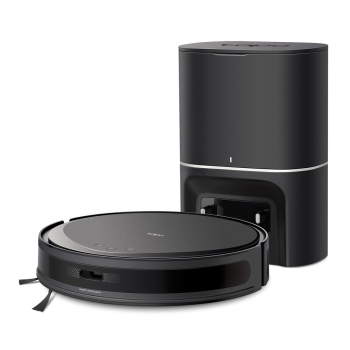 TP-LINK Tapo RV20 Max PLUS i stacja dokująca z automatycznym opróżnianiem / Robotyczny odkurzacz / Odkurzanie i mycie / WiFi / 2600 mAh