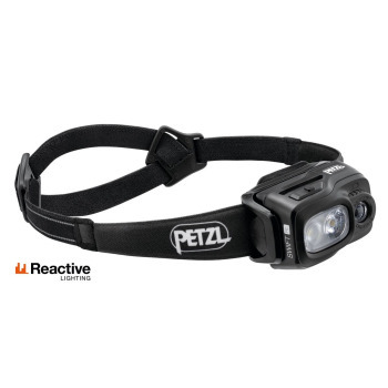 Latarka czołowa LED Petzl SWIFT RL Czarny, Biały