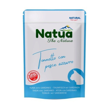 Natua Natural tuńczyk z sardynkami mokra karma dla kota 70g