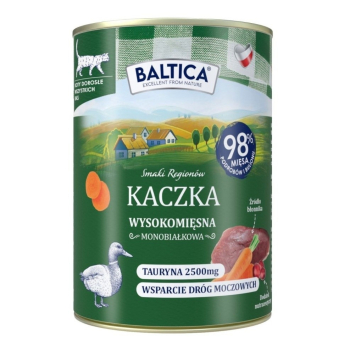 BALTICA SMAKI REGIONÓW Kot dorosły Kaczka 400g