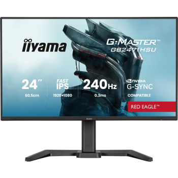 iiyama G-Master GB2471HSU-B1 24" Fast-IP - Płaski ekran - 24"
