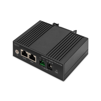 Digitus Rozgałęźnik Gigabit Ethernet PoE, przemysłowy, 60 W