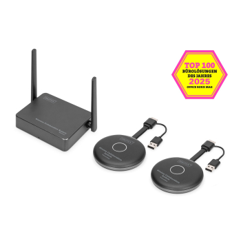 Przedłużacz/Extender HDMI system pracy zespołowej,bezprzewodowy 50m 4K 60Hz 5GHz (zestaw)