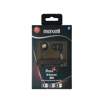 MAXELL Słuchawki Bezprzewodowe douszne Bluetooth  BASS-13 BT EP BLACK