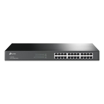 TP-Link TL-SG1024 przełącznik sieciowy Nie zarządzany L2 Gigabit Ethernet (10/100/1000) Czarny