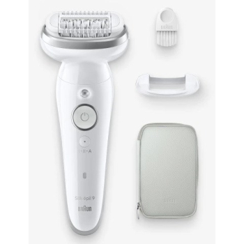 Depilator IPL BRAUN Silk-epil 9-011 3D,  praca na sucho i mokro, Biały, Złoto
