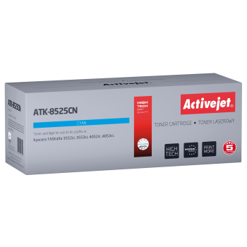 Activejet ATK-8525CN Toner (zamiennik Kyocera TK-8525C; Supreme; 20000 stron; niebieski)