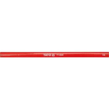 Ołówek stolarski czerwony 245mm 144 sztuk