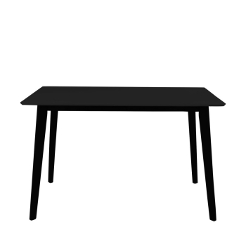 DINING TABLE BLACK 70X120X75