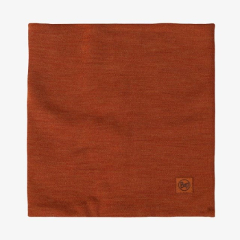 Bandana BUFF MERINO HEAVYWEIGHT NECK WARMER SOLID CINNAMON