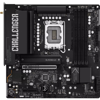 Asrock B860M Challenger WiFi Intel B860 LGA 1851 (Socket V1) micro ATX