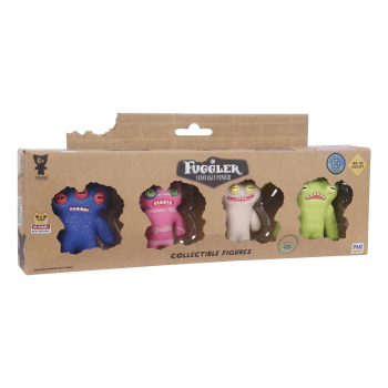 FUGGLER LIMITED EDITION 1.5 COLLECTIBLE FIGURES - 4 PACK VER. D