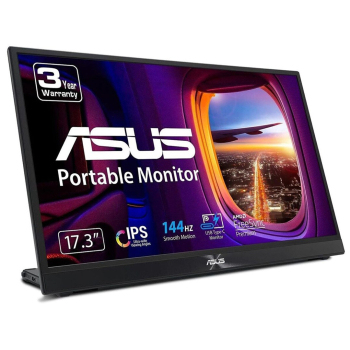 ASUS ZenScreen MB17AHG monitor komputerowy 43,9 cm (17.3") 1920 x 1080 px Full HD Czarny