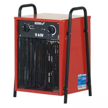 Dedra grzejnik elektryczny 4,5/9kW 400V z termostatem i funkcją wentylatora