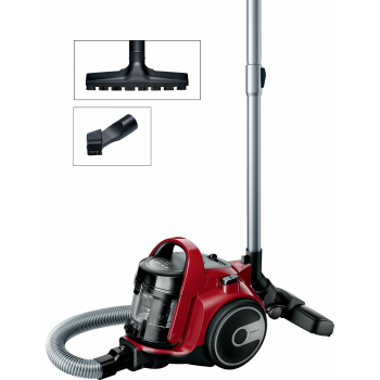 Odkurzacz bezworkowy Bosch BGC05AAA2 Serie 2 (czerwony) (OUTLET)