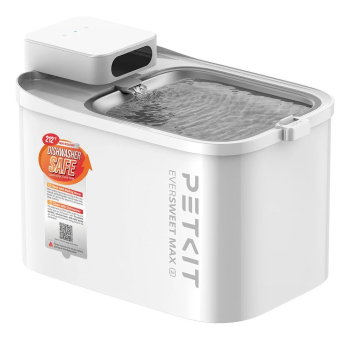 PETKIT Eversweet Max2 karmnik / pojnik dla psa lub kota Kopolimer akrylonitrylo-butadieno-styrenowy (ABS) Biały Uniwersalne Automatyczne poidło dla zw