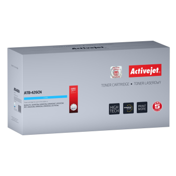 Activejet ATB-426CN Toner (zamiennik Brother TN-426C; Supreme; 6500 stron; niebieski)