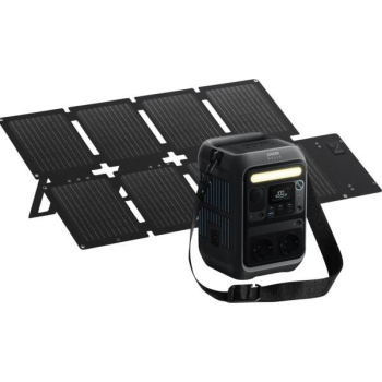 Zestaw Przenośna stacja zasilania Anker Solix C300X 288Wh 300W + Panel solarny PS60 60W