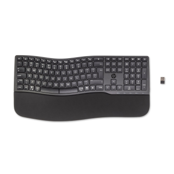 Klawiatura HP 680 Comfort Dual-Mode Keyboard Wireless/Bluetooth Black bezprzewodowa czarna 8T6L8AA