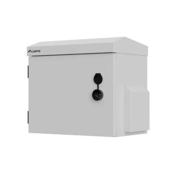 SZAFA RACK WISZĄCA 10" HERMETYCZNA IP55 MONTAŻ NA ŚCIANIE/SŁUPIE 320X220X300 SZARA LANBERG (ZŁOŻONA)
