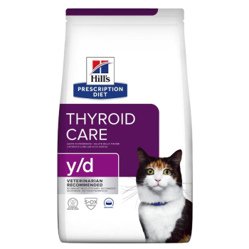 HILL'S Thyroid Care y/d - sucha karma dla kota - 3 kg