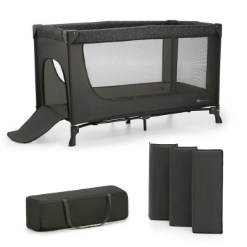 Kinderkraft Łóżeczko turystyczne JOY LIGHT GREY