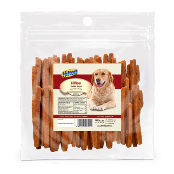 HILTON Przysmak paski z królika dla psa- 500g