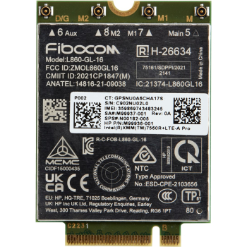 HP Modem 4G LTE Advanced Pro WWAN Intel XMM 7560R+ 7P993AA 1Y