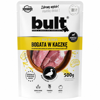 BULT mielonka bogata w kaczkę saszetka dla psa 500g