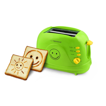 Toster Esperanza SMILEY EKT003 (750W; kolor zielony)