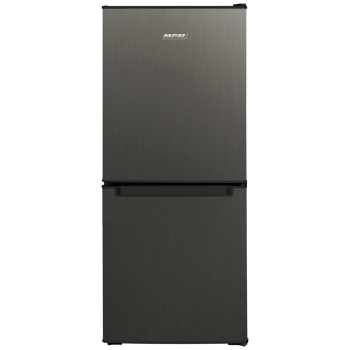 Chłodziarka z zamrażalnikiem MPM-108-KB-45 srebrna/inox
