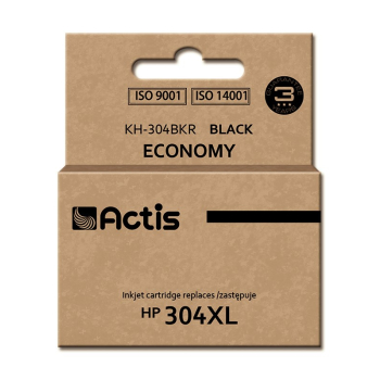 Actis KH-304BKR Tusz (zamiennik HP 304XL N9K08AE; Premium; 20 ml; czarny)