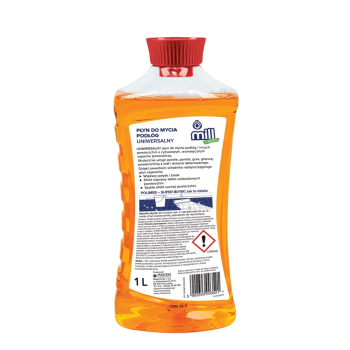 MILL CLEAN Płyn do mycia podłóg o zapachu Pomarańczy 1l (opak.zb 9 szt.)