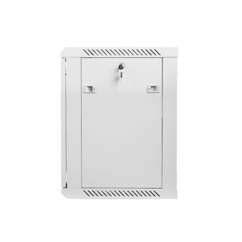 Szafa rack Lanberg WF01-6412-10S (12U; 635mm / 600mm / 450 mm; wisząca; Szklane; 19''; kolor szary)