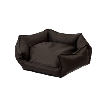 GO GIFT Sześciokąt czarne XXL - legowisko dla zwierząt - 90 x 63 x 16 cm