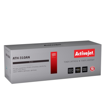 Activejet ATH-310AN Toner (zamiennik Canon, HP 126A CRG-729B, CE310A; Premium; 1200 stron; czarny)