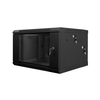 Szafa Rack Lanberg  WF02-6606-10B (368mm / 600mm / 600 mm; wisząca; czarny)