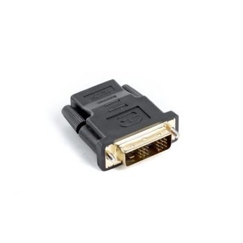 Adapter Lanberg AD-0013-BK (HDMI F - DVI-D M; kolor czarny)