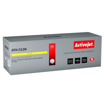 Activejet ATH-212N Toner (zamiennik HP 131A CF212A, Canon CRG-731Y; Supreme; 1800 stron; żółty)