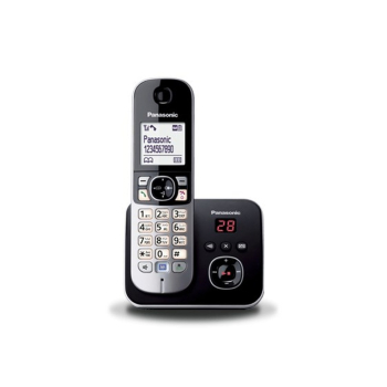 Telefon bezprzewodowy Panasonic KX-TG 6821PDB Czarny