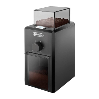 Młynek elektryczny do kawy DeLonghi KG 79 (110W; żarnowy; kolor czarny)