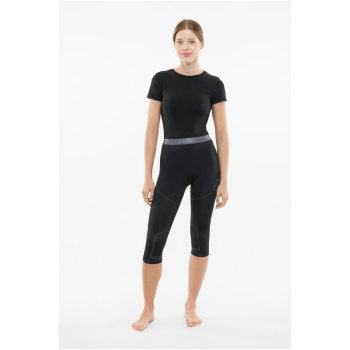 Bielizna damska VIKING Gaja Pants 3/4 Bamboo czarna   XL