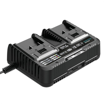 DEDRA ŁADOWARKA PODWÓJNA 18V 2x2,3A