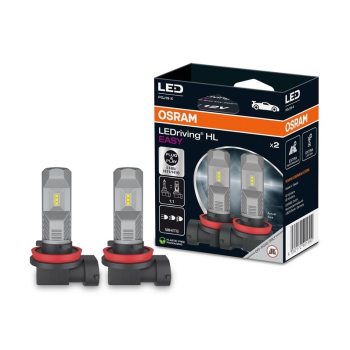 Żarówka LED (Karton 2szt.) H11/H16/H8 12V 8,2W PGJ19 bez homologacji drogowej Ledriving 6000K