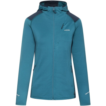 Bluza damska VIKING Birger Lady rozpinana z kapturem niebiesko granatowa   XL